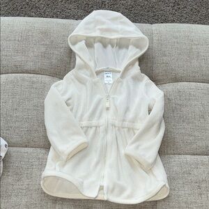 Carter's Cream Kids Swim Coverup